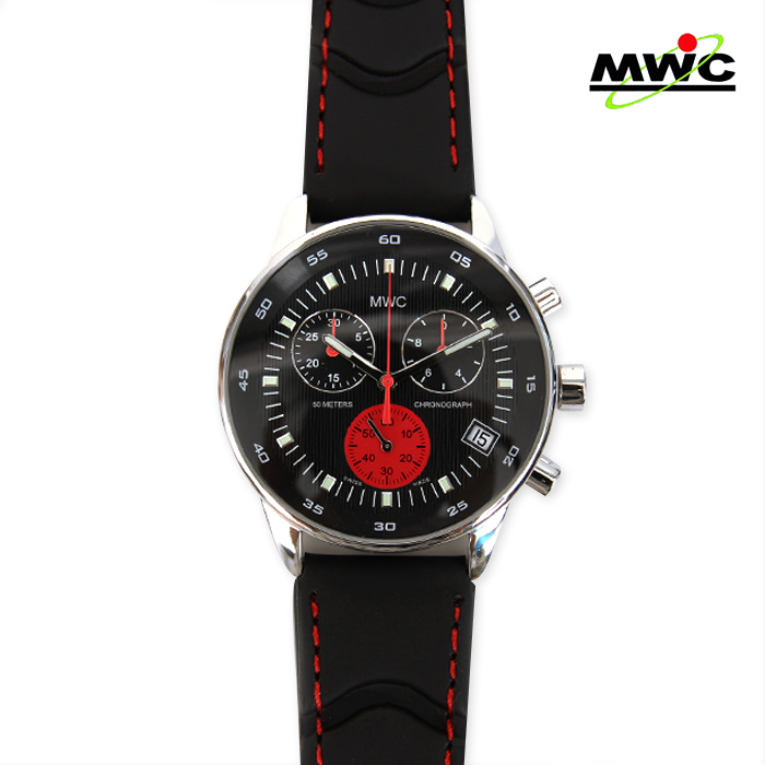 엠더블유씨(MWC) [MWC] Limited Swiss Chronograph Pilots Watch - 엠더블유씨 리미티드 스위스 크로노그래프 파일럿 와치 (LTDAGABEII/1)