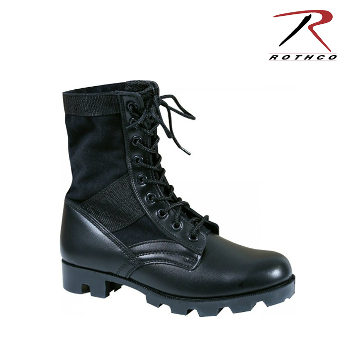 로스코(Rothco) [Rothco] Rothco GI Style Jungle Boots (Black) - 로스코 GI스타일 정글 부츠 (블랙)