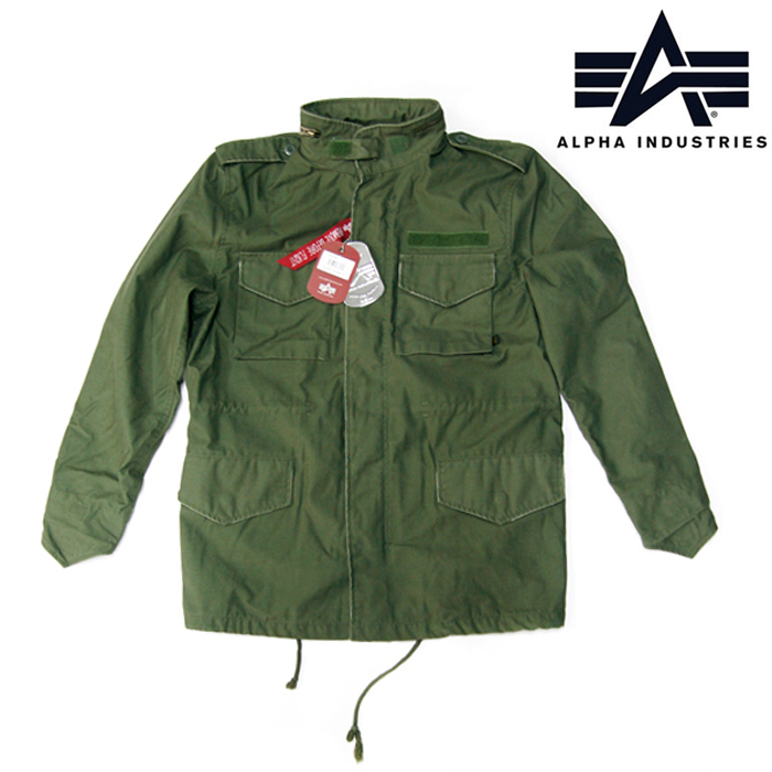 알파 인더스트리(Alpha Industries) [Alpha] M65 Safe Guard Jacket (Olive) - 알파 M65 세이프가드 (올리브)