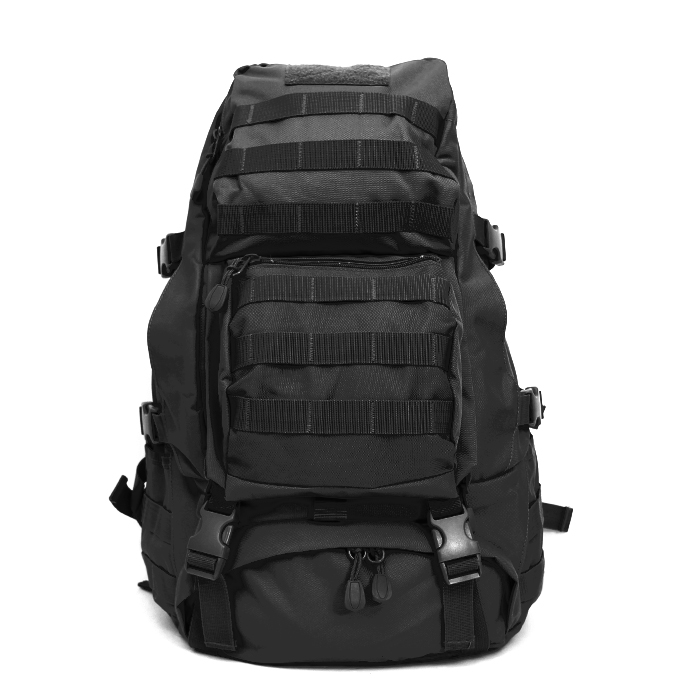 기타브랜드(ETC) Military Outdoor Backpack (Black) - 밀리터리 아웃도어 백팩 (블랙)