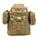 Military Laptop Backpack (TAN) - 밀리터리 랩탑 백팩 (TAN)