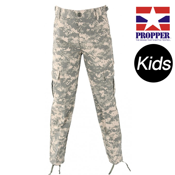 프로퍼(Propper) [Propper] Kids BDU Trouser (ACU) - 프로퍼 키즈 BDU 트라우저 (ACU)