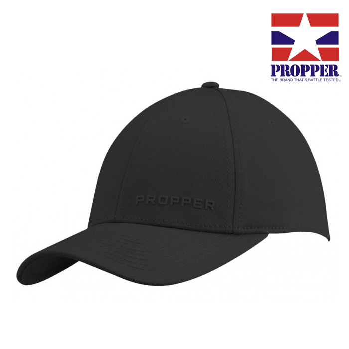 프로퍼(Propper) [Propper] Company Fitted Hat (Black) - 프로퍼 컴퍼니 피티드 모자 (블랙)
