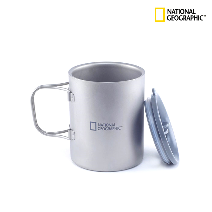 네셔널 지오그래픽(National Geographic) [National Geographic] Titanium Cup 450ml - 내셔널지오그래픽 티타늄 컵 (450ML)