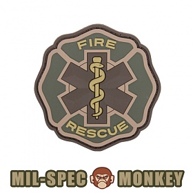 밀스펙 몽키(Mil Spec Monkey) 밀스펙 몽키 파이어 레스큐 PVC (멀티캠)