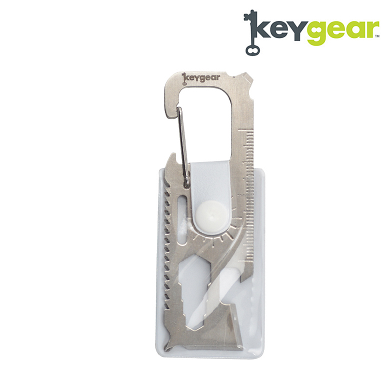 키기어(Key Gear) [Key Gear] Survival Multi Tool (Silver) - 키기어 서바이벌 멀티 툴 (실버)
