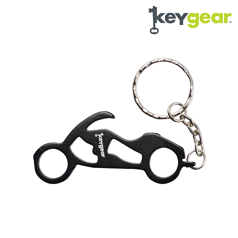 키기어(Key Gear) 키기어 모터사이클 보틀 오프너 (블랙)
