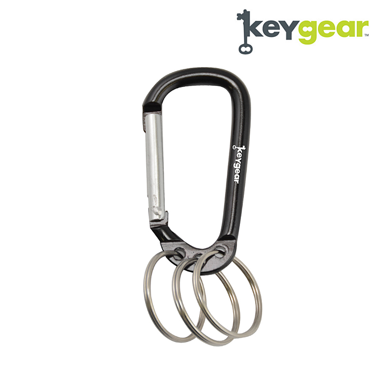 키기어(Key Gear) 키기어 카라비너 멀티 링 1.0 (블랙)