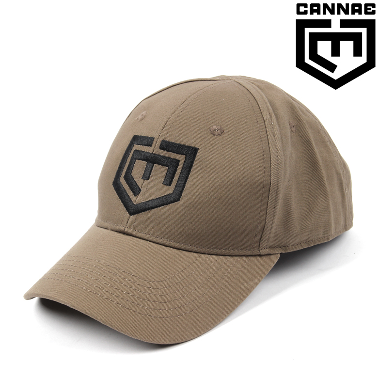 칸네(Cannae) [Cannae] Logo Ball Cap (Coyote) - 칸네 로고 볼 캡 (코요테)