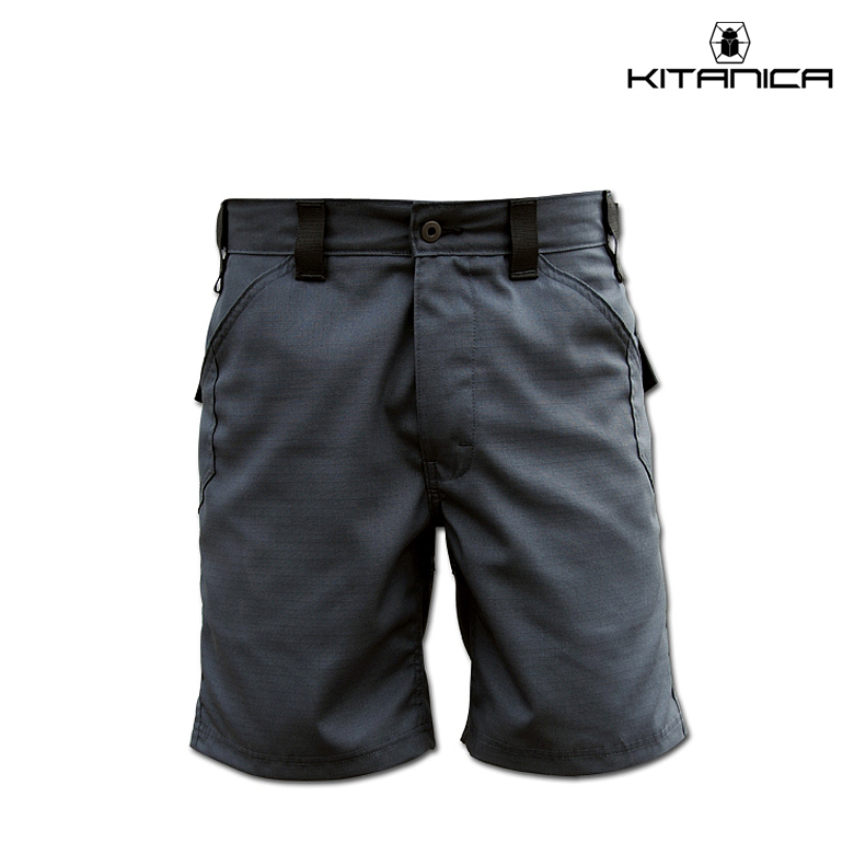 키타니카(Kitanica) [Kitanica] Cargoid short Pant (Charcoal Gray) - 키타니카 카고이드 숏 바지 (차콜 그레이)