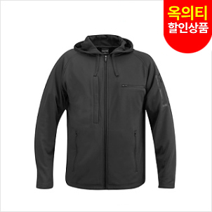 리퍼 상품(refurbish) [Propper] SWEEP 314 Hooded Sweat shirt (Charcoal) - 프로퍼 후디드 스웨트 셔츠 (차콜)(L)/구멍 울나감(옥의티 상품)