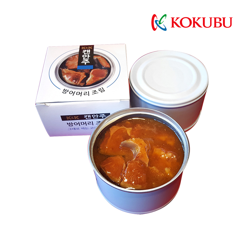 코쿠부(KOKUBU) [KOKUBU] K&K 캔안주 방어머리 조림