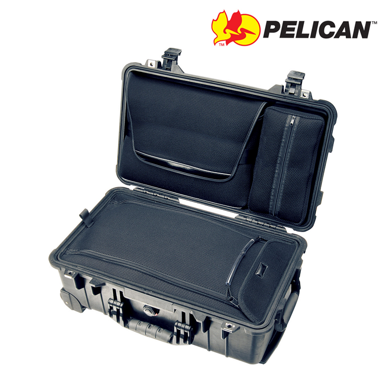 펠리칸(PELICAN) 펠리칸 1510LOC 미듐 케리온 하드케이스 블랙 (Luggage)