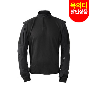 리퍼 상품(refurbish) [Propper] Tac U Combat Shirt (Black) on (Black) - 프로퍼 컴뱃 셔츠 (블랙)(S-R)/촬영상품(옥의티 상품)