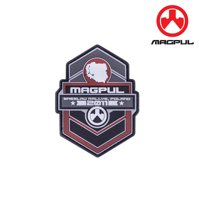 맥풀(MAGPUL) [Magpul] Breslau Rallye PVC Patch (Black) - 맥풀 브레슬라우 랠리 한정판 PVC 패치 (블랙)