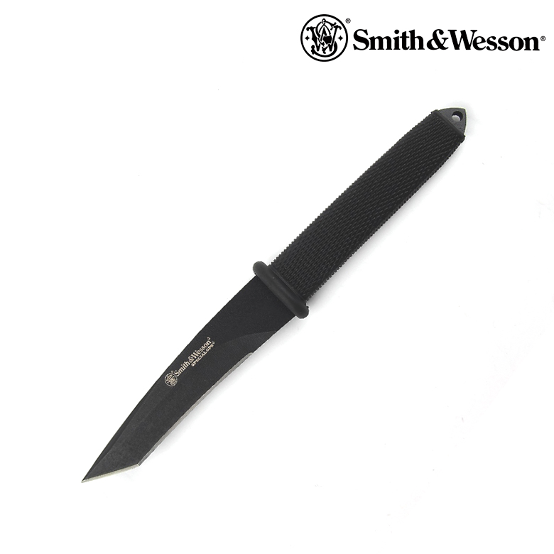 스미스앤웨슨(Smith&Wesson) [Smith & Wesson] Special Ops Tanto Boot Knife (Black) - 스미스 웨슨 스페셜 옵스 탄토 부츠 나이프 (블랙)