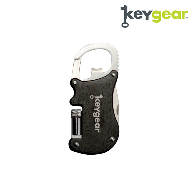 키기어(Key Gear) [Key Gear] LED Multi-Tool 3.0 (Black) - 키기어 LED 멀티툴 3.0 (블랙)