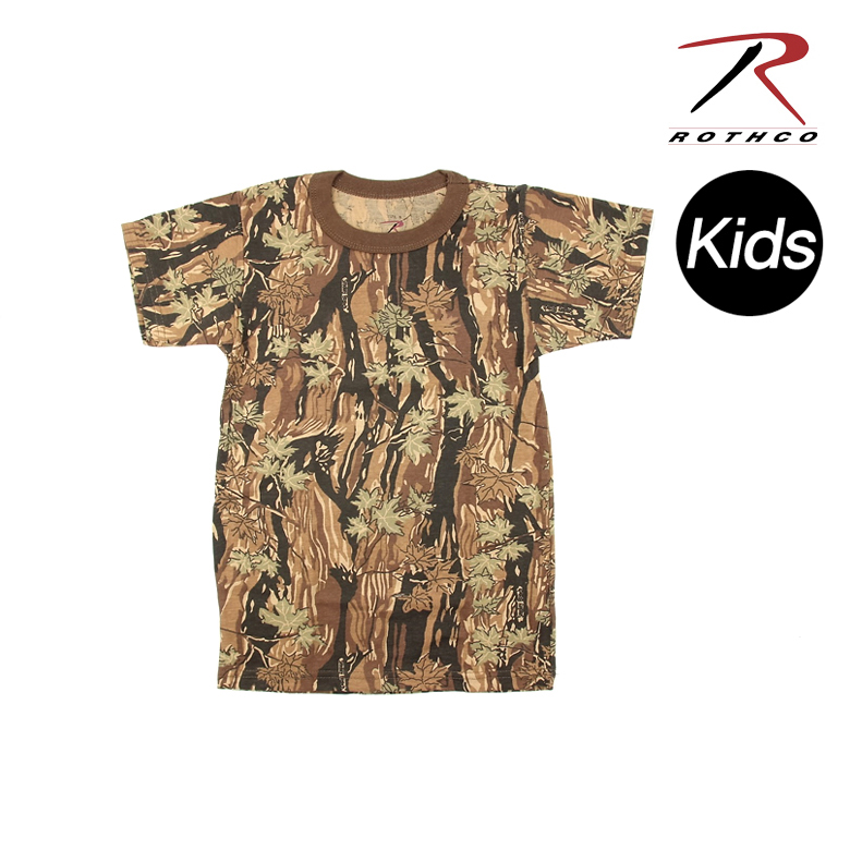 로스코(Rothco) [Rothco] Kids Camo T Shirts (Smokey Branch) - 로스코 키즈 카모 티셔츠 (스모키 브랜치)