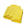 돌비웨이 다용도 광택용 타월 4개입 60 x 40cm (노랑색)