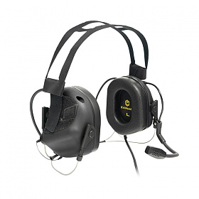 (Earmor) 이어모어 밀프로 M32N Mark 3 넥밴드형 청력보호 헤드셋 (블랙)