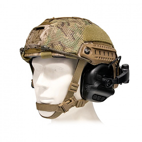 (Earmor) 이어모어 밀프로 M31X Mark 3 ARC헬멧 레일용 청력보호 헤드셋 (블랙)