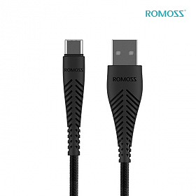 (ROMOSS) 로모스 USB-A to C타입 피쉬본 고속충전 케이블