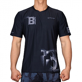 비투퍼폼(BtoPerform) 비투퍼폼 프로젝트 비 -블랙 PROJECT B -Black 크루넥 반팔 티셔츠