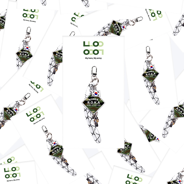 군화와고무신(gunhwawa gomusin) 군화와고무신 육군 ROKA 호국이 아크릴 키링
