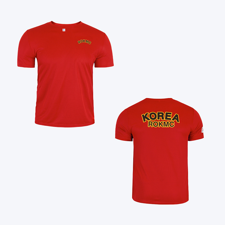 군화와고무신(gunhwawa gomusin) 군화와고무신 쿨링 해병대 빨강 ROKMC 반팔 002