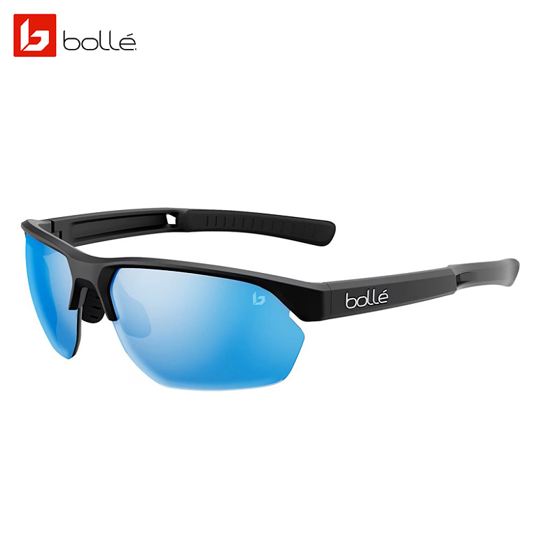 볼레(Bolle) 볼레 선글라스 빅터스 블랙 매트 / 스카이블루 폴라라이즈드 편광렌즈 (BS065009)