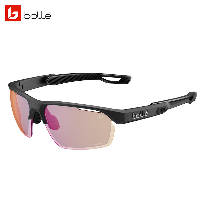 볼레(Bolle) 볼레 선글라스 빅터스 프로 블랙 매트 / 팬텀 클리어 라바 포토크로믹 변색렌즈 (BS058009)