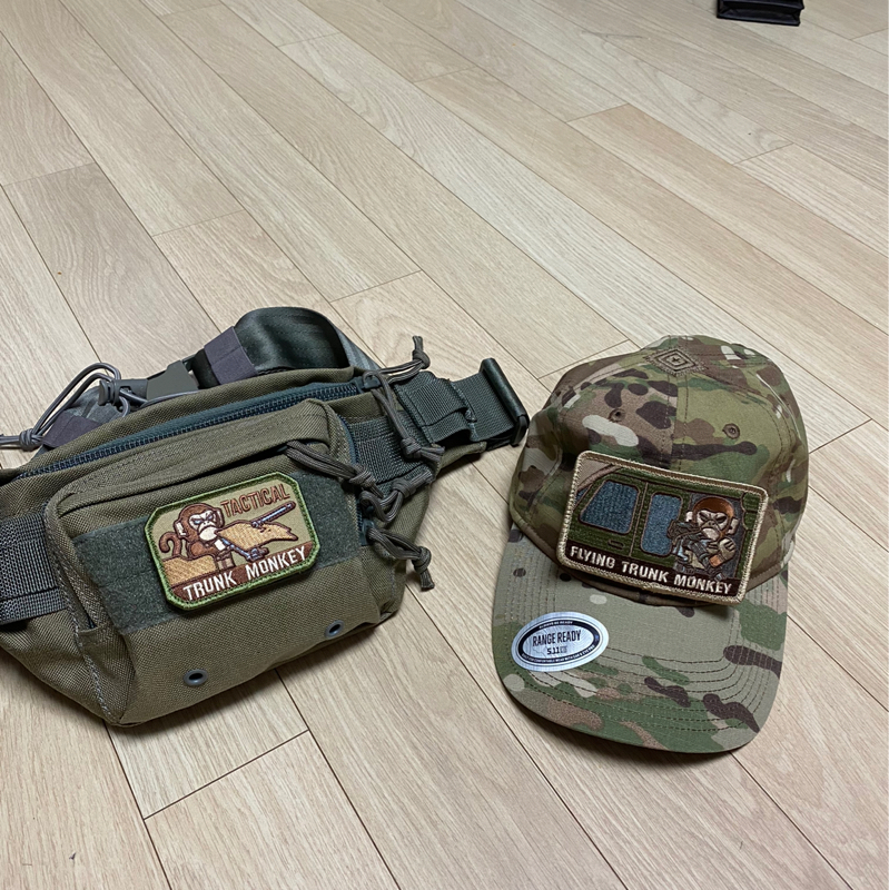 밀팩스 몽키 패치 택티컬 몽키