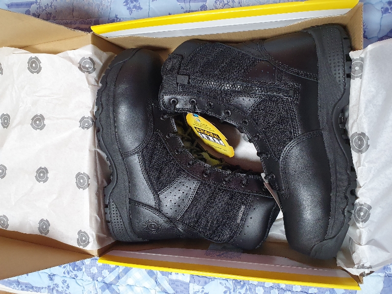 오리지널 스와트 매트로 9인치 사이드지퍼 방수  안전부츠