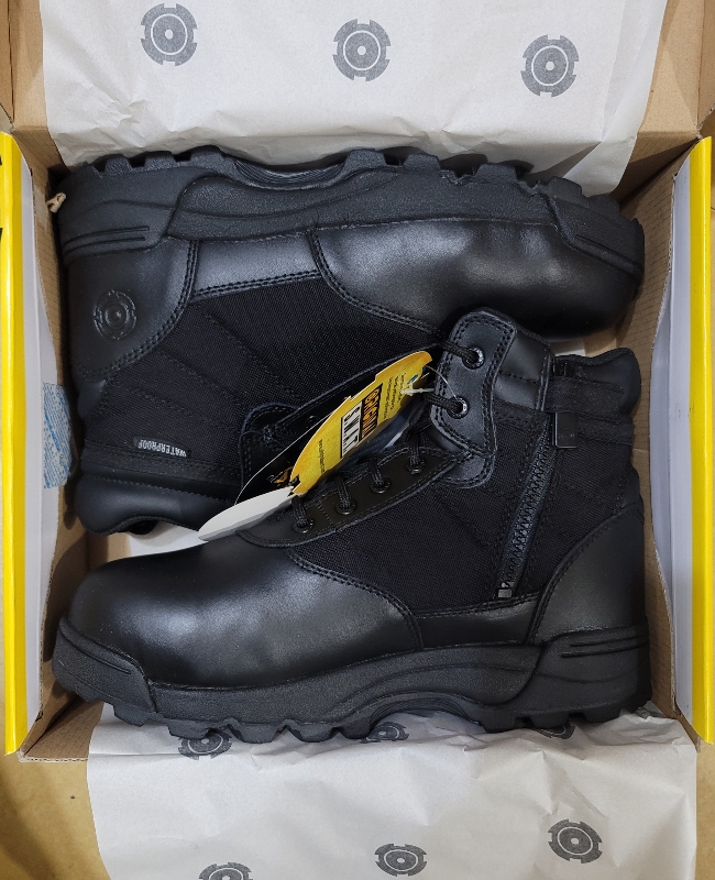 보내주신 오리지널 스와트 6인치 사이드 지퍼 방수 전술화 잘 받았습니다.