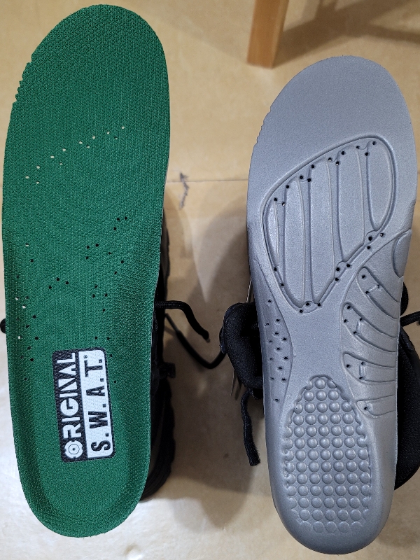 보내주신 오리지널 스와트 6인치 사이드 지퍼 방수 전술화 잘 받았습니다.