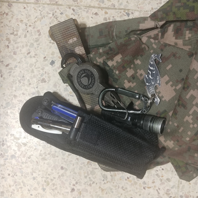 카라비너 하나 추가해 쓰면 진짜 편합니다