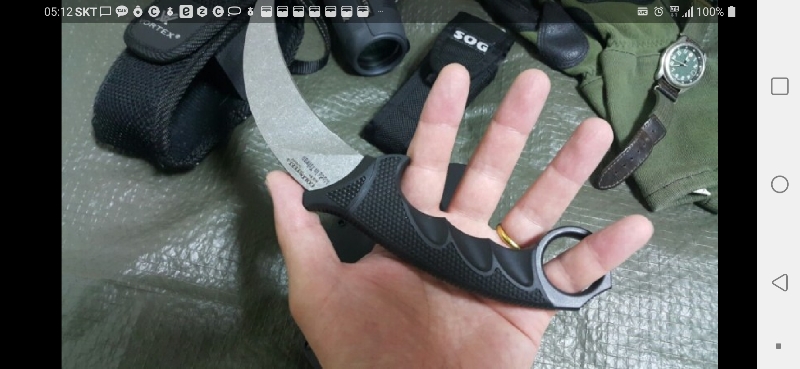 콜드 스틸 스틸 타이거 호랭이 발톱