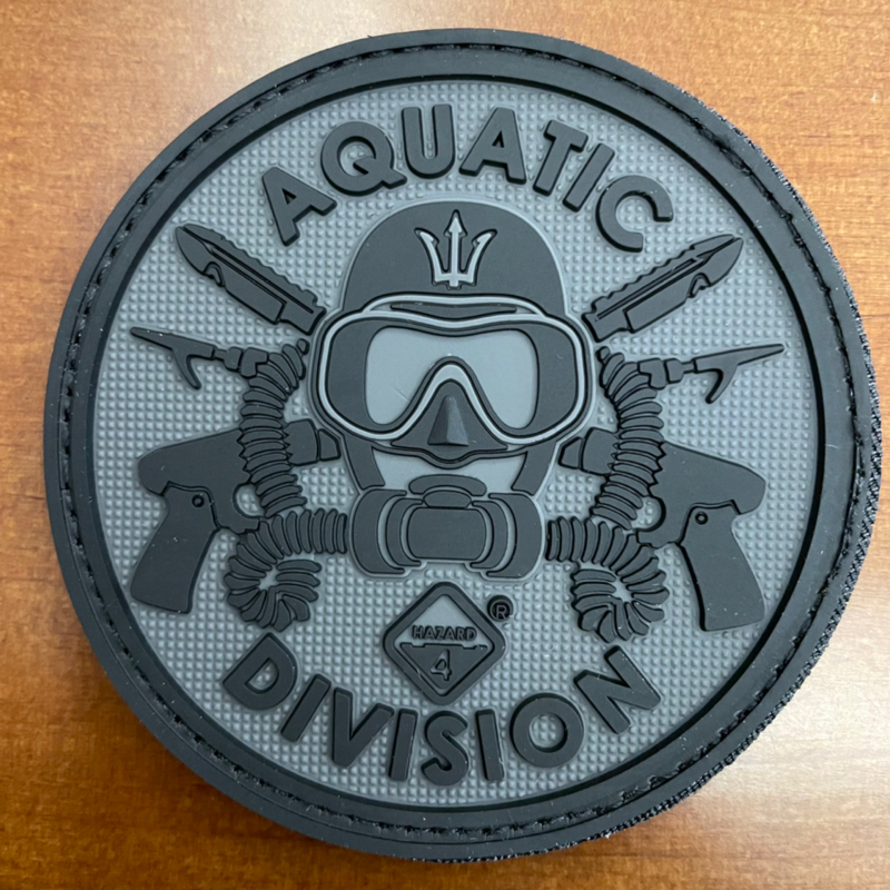 해저드4 아쿠아틱 디비전 패치(블랙)