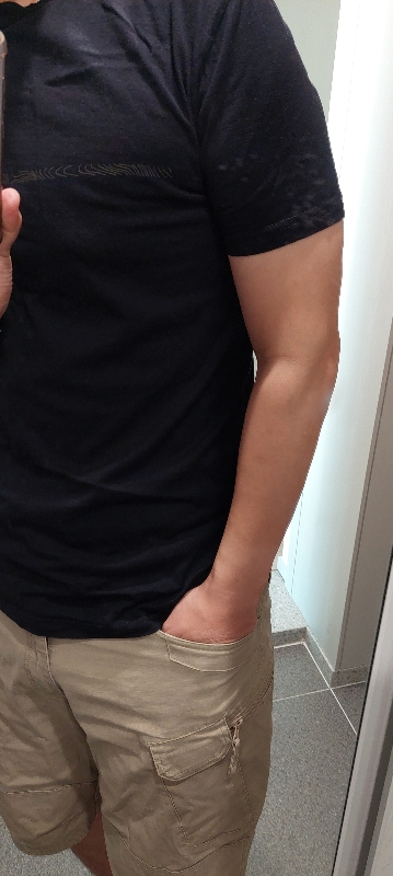 평소 허리 36인데 34 구매