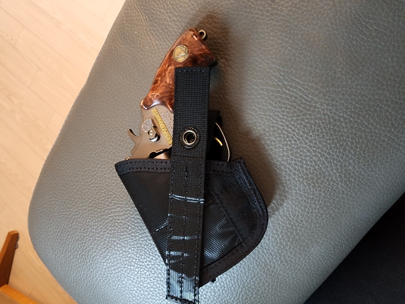 가스분사기로 홀스터 가능합니다