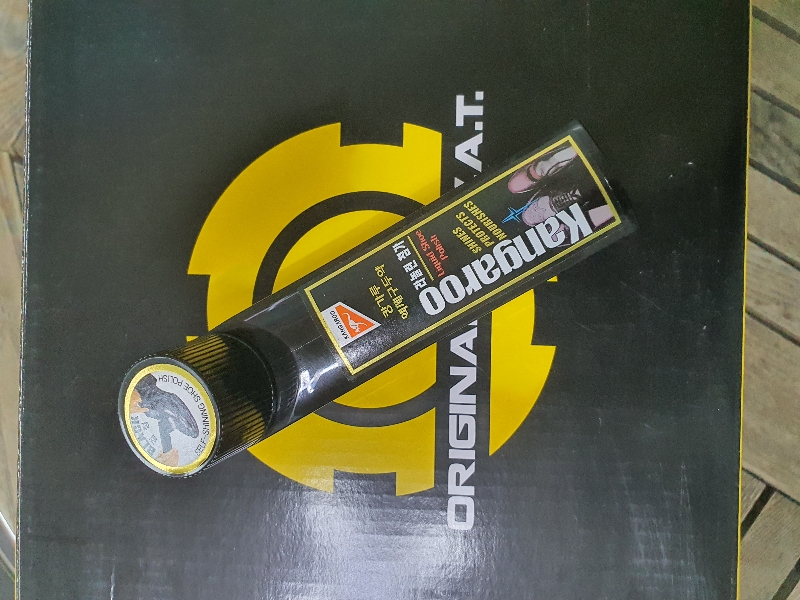 구두약은 역시 캉가루!