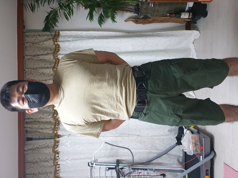 수납공간 많은 칠부 바지를 찾던중 ...