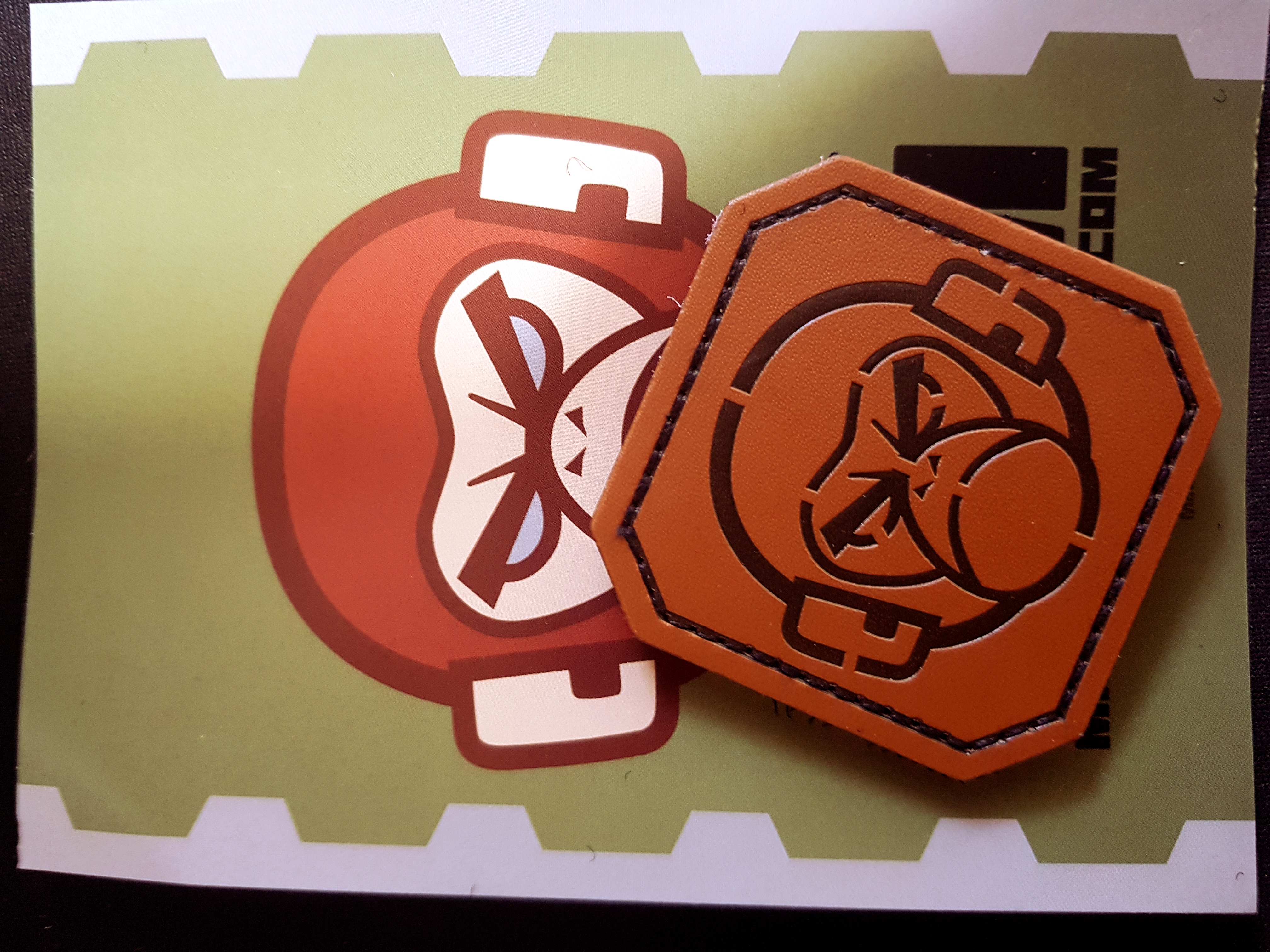 몽키 가죽패치 평