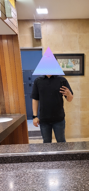 170 / 75 딱 좋습니다