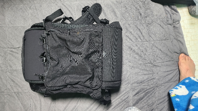 맘에 속 드는 다용도 배낭입니다.