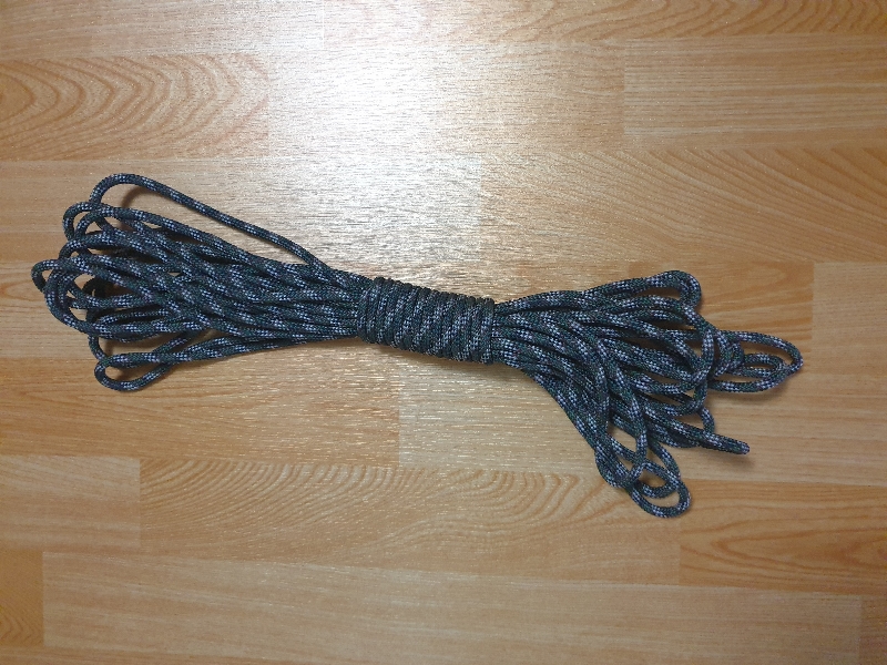 산행시 비상로프로 ....