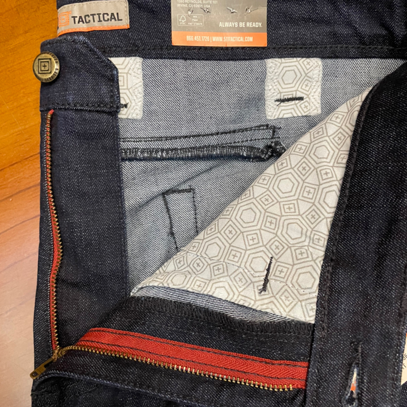 5.11 택티컬 디펜더 플렉스 진 슬림 팬츠(인디고)