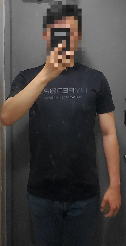 티셔츠 착용 후기