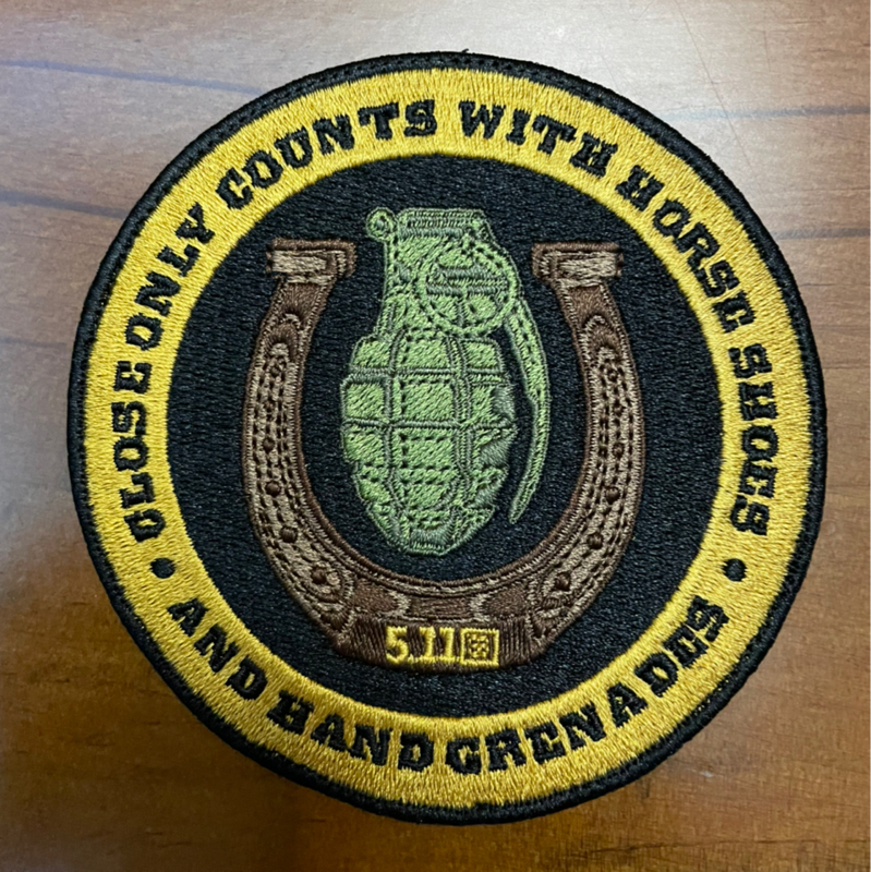 5.11 택티컬 클로즈 온니 카운트 패치