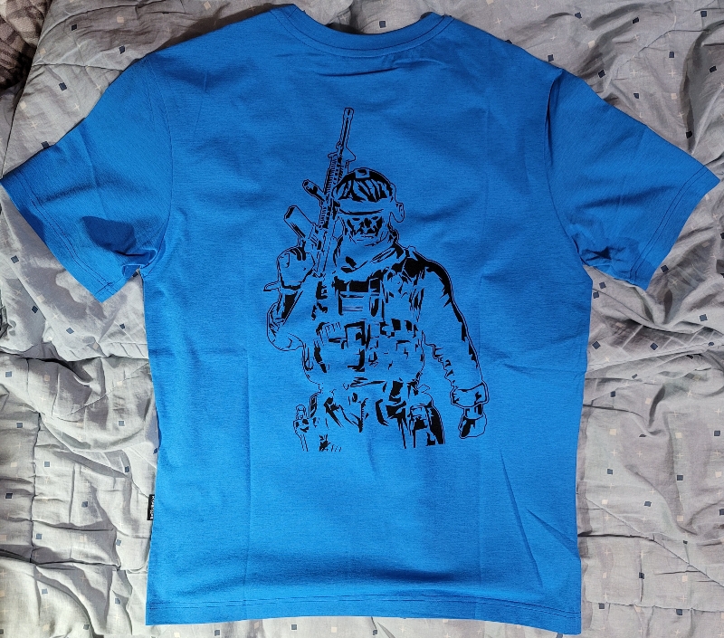 하이퍼옵스 블루 티셔츠 잘 받았습니다.